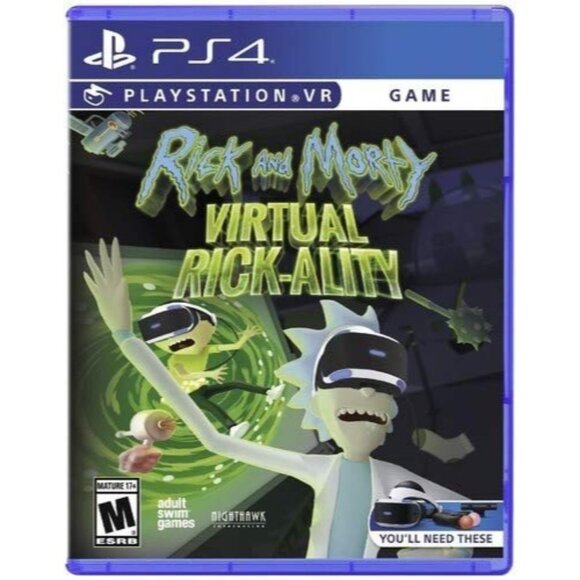 Rick and Morty Virtual Rick-Ality (PlayStation 4, 2018) PSVR PS4 Tested! - Picture 1 of 1